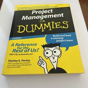 Project Management for Dummies by Portny, Stanley E. - FREE AUS POST! - Picture 1 of 3