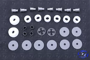 Kit de rodillos de ventana de cuarto para 62 Dart 63 64 Fury Belvedere 65 Coronet Mopar - Imagen 1 de 1