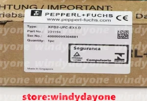 KFD2-UFC-EX1.D safety barrier New Pepperl+Fuchs Expedited Shipping - Picture 1 of 2