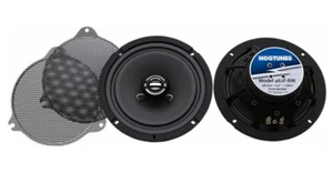 Hogtunes Gen4 6,5” 2 Ohm vordere Lautsprecher mit Grill für Harley Touring 14-24 - Bild 1 von 1