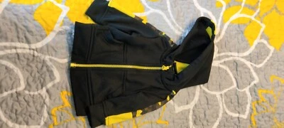 BEBÉ/INFANTE Athletic Works 0-3 Meses Sudaderas con Cremallera Infantes NEGRO I7 Foto 1 de 3