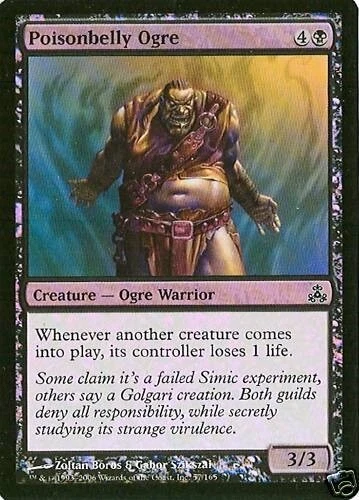 MTG - Guildpact - Poisonbelly Ogre - 2X - Foil - NM - Image 1 of 1