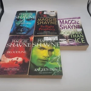 Lot of 5 Paranormal Romance Maggie Shayne Paperback Novels - Imagen 1 de 9
