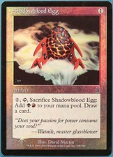 Shadowblood Egg FOIL Odyssey PLD Artifact Uncommon CARD (228405) ABUGames