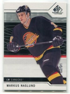 2018-19 SP Game Used 98 Markus Naslund 2/91