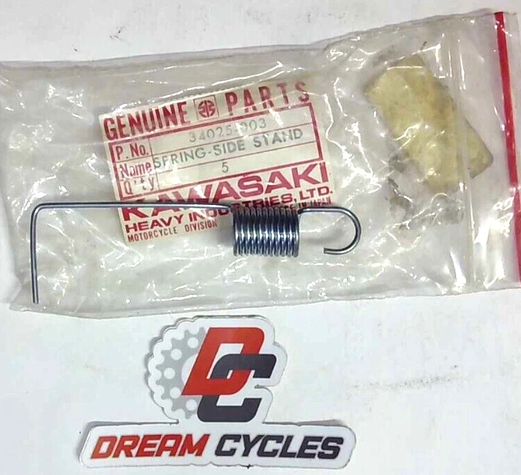 Nuevo de Lote Antiguo Original Kawasaki 34025-003 Soporte Lateral Muelle MB1 MB1A Coyote ENVÍO RÁPIDO Foto 1 de 1