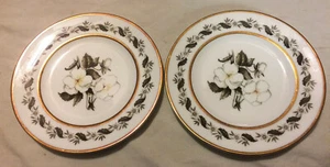 Royal Worcester Bernina - 2 Bread Plates - 6" - England - Picture 1 of 3