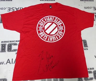 Tim Sylvia Signed UFC Fight Club Shirt PSA/DNA COA MMA 2x Champ 41 51 Autograph - Image 1 of 4