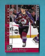 2001-02 BE A PLAYER BAP MEMORABILIA JOE SAKIC #149 RUBY PARALLEL /200  - RARE