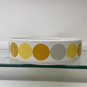 Brand New IKEA BROGGAN Dot Pattern Bowl 22 cm (8 ½ ") 405.707.05 - Picture 1 of 5