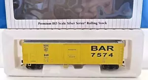 HO Bachmann 17908 Silver Series BAR Bangor & Aroostook Steel Reefer New Low Ship - Picture 1 of 7