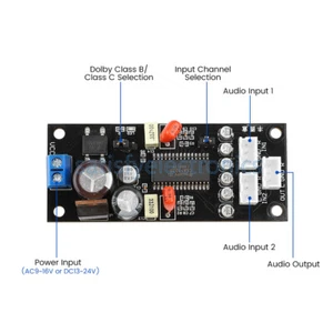 CXA1332 Dolby Noise Cancellation Board Playback Noise Reduction Module Class B/C - Picture 1 of 5