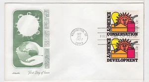 TurtlesTradingPost - Energy Conservation 1977 #1723-4 FDC Artmaster Cachet - Bild 1 von 1