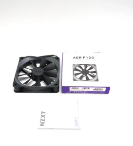 NZXT AER F120 120mm Airflow Fan 12V DC Fluid Dynamic Bearing RF-AF120-B1 - Bild 1 von 8