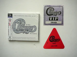CHICAGO FACTORY SEALED 2002 JAPANESE HM  CD & TOUR PASSES - Bild 1 von 2