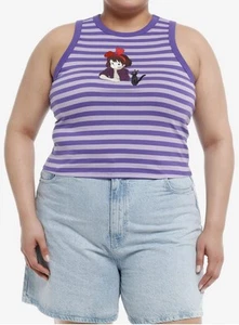 Studio Ghibli Kiki's Delivery Service Duo besticktes Tanktop Übergröße 2 Jiji - Bild 1 von 7