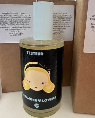 RARO NOVO NA CAIXA Harajuku Lovers G Perfume Gwen Stefani Eau de Toilette 3,4 oz Testador TESTEUR - Imagem 1 de 3