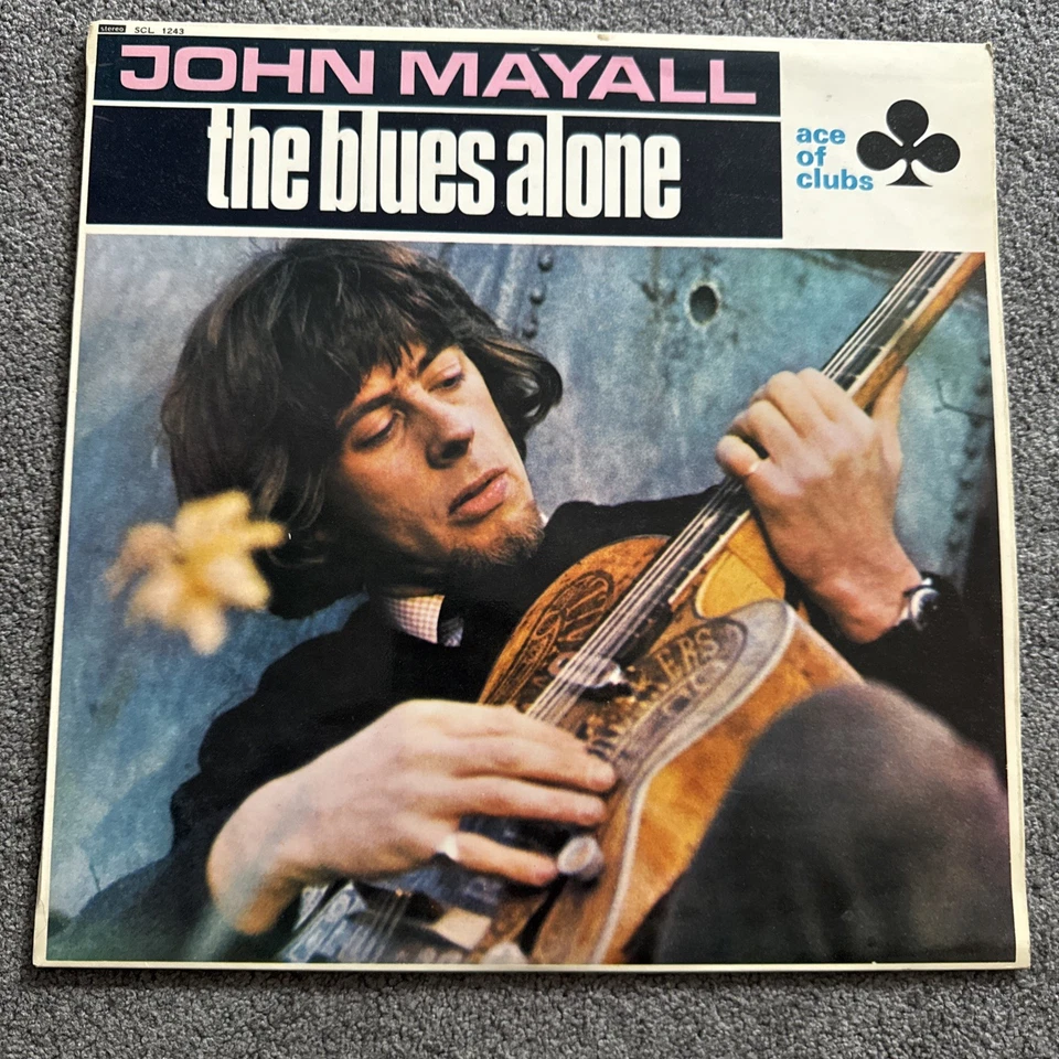 John Mayall - The Blues Alone - 12”lp 1967 Rare SCL1243 pressing - Image 1 of 4