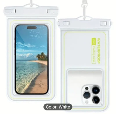 Waterproof Pouch Underwater Swimming Pool Floating Case Dry Bag For Mobile Phone - Image 1 of 4