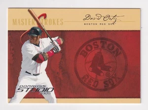 2005 Donruss Studio MASTERSTROKES #MS-2 DAVID ORTIZ 657/750 Boston Red Sox - Picture 1 of 2