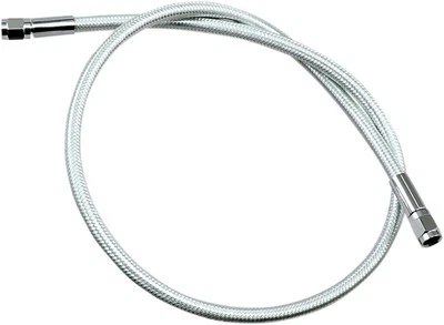 Magnum Shielding Moto Motorcycle Braided Universal ABS Brake Line Chrome - 76 CM - Image 1 of 2