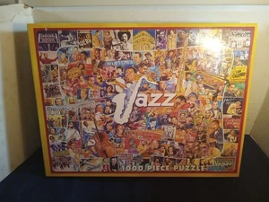 SELTENES White Mountain Jazz 1000-teiliges Puzzle ~ Hergestellt in den USA ~ 24" x 30' - Bild 1 von 3