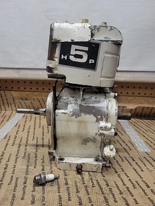 Bloque corto Vint Brigg 5hp Horizon Shaft Eng con enchufe 130??? DESCONOCIDO - Imagen 1 de 13