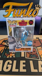 Funko Pop! Vinyl: DC Universe King Shark #1114 signiert von Steve Agee Beckett Echtheitszertifikat - Bild 1 von 7