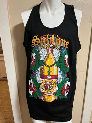 SUBLIME CAMISETA SIN MANGAS TALLA XXL Color Negro Foto 1 de 3
