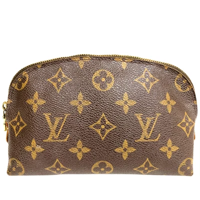 Auth Louis Vuitton Pochette Cosmetic Pouch Monogram Accessory Pouch M47515 - Image 1 of 4