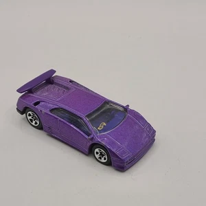 Hot Wheels Lamborghini Diablo Mini Car Vintage Purple 1990 - Picture 1 of 5