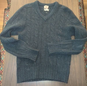 Baskin By Alan Paine Vintage Shetland Wollpullover Made In England - Bild 1 von 11