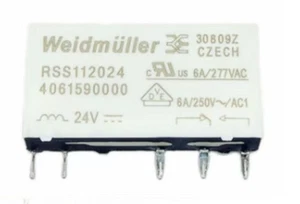1PC Weidmuller Relay RSS113024 4060120000 5pins 24V 6A New - Picture 1 of 2