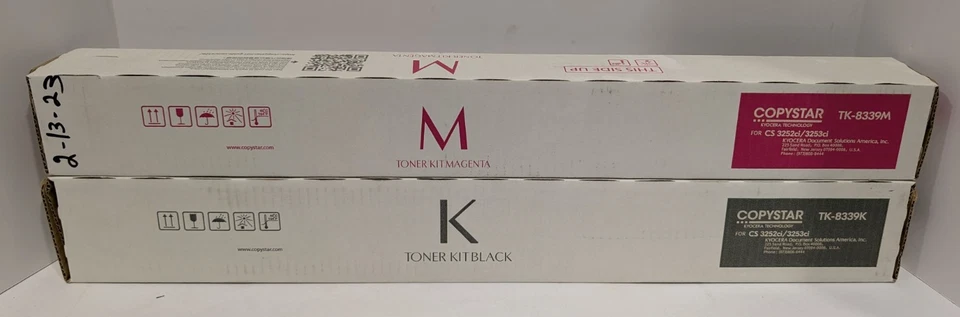 Kyocera Copystar Genuine Toner Bundle TK-8339 - MK TK-8339M TK-8339K - image 1 of 1