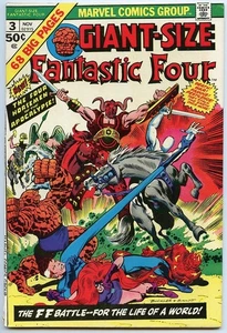 Fantastic Four GIANT-SIZE #3 (Marvel Comics 1974) Four Horsemen of Apocalypse! - Picture 1 of 6
