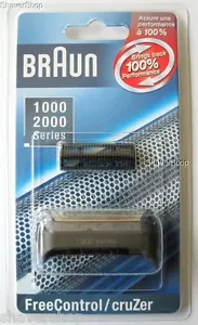 NUEVO BRAUN 10B/20B CRUZER FREECONTROL 1000/2000 1775 3 5 6 Juego de lámina de afeitadora+CORTADORA - Imagen 1 de 1