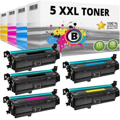 5x TONER für HP 201X 201A Color LaserJet Pro M252dw M252n MFP M274n M277dw M277n - Bild 1 von 4