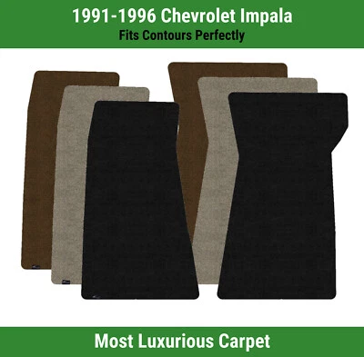 Tapetes carpete Lloyd Luxe primeira fila para 1991-1996 Chevrolet Impala  - Imagem 1 de 4