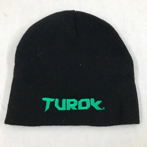 Turok Video Game Vintage Themed Black Beanie Cap Hat - Sz: One Size 2008 - Picture 1 of 7