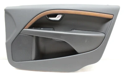 Volvo XC70 2010 panel de moldura de puerta delantera derecha negra OEM 08 09 10 11 12 13 14 Foto 1 de 4