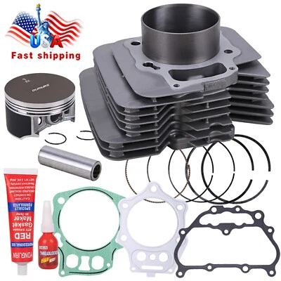 For 2005-11 Honda TRX500 TRX 500 Foreman Top End Rebuild Kit Cylinder Piston - Imagem 1 de 4