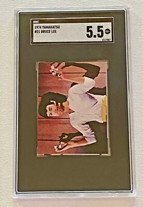 1974 Yamakatsu Enter The Dragon #21 Bruce Lee Karte ausgezeichnete Qualität SGC 5,5 - Bild 1 von 5