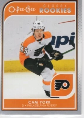 2021-22 Upper Deck Series 1 - O-Pee-Chee Glossy Rookies Cam York #R-3 (RC) - Image 1 of 2