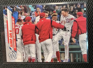 2020 Topps Update Jump On 6 (Trea Turner / Wilmer Difo) #U-3 Washington