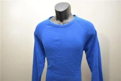 Suéter Onia Cuello Redondo Azul Algodón Poliéster Manga Larga Para Hombre Talla Mediana Foto 1 de 4