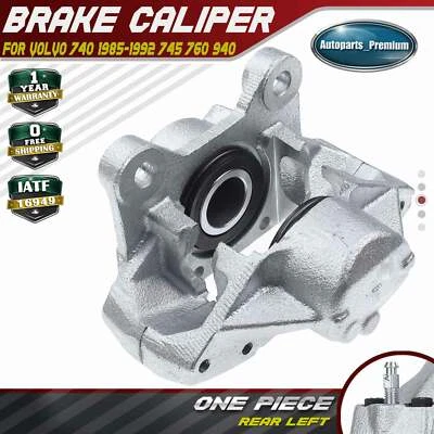 1x Disc Brake Caliper for Volvo 740 1985-1992 745 760 940 9140393 Rear Driver LH - Image 1 of 4