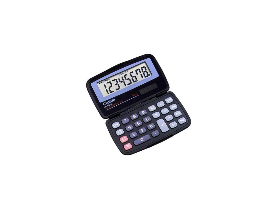 Canon LS555H CALCULATOR,HNDHLD,8 DIGIT - Image 1 of 1