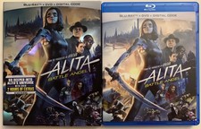 ALITA BATTLE ANGEL BLU RAY + DVD 2 DISC SET + SLIPCOVER SLEEVE FREE SHIPPING BUY