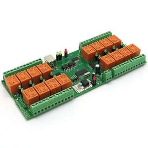 Módulo de relé USB 16 canales, placa para su proyecto de automatización del hogar 12 V - Imagen 1 de 4