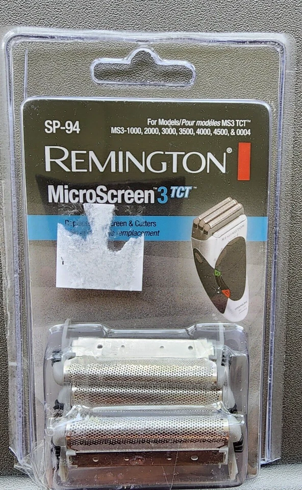 Pantalla y cortadores de repuesto Remington SP-94 MicroScreen 3 TCT nuevo paquete abierto  Foto 1 de 4